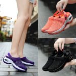 Mesh Casual Air Cushion Increased Sandals And Slippers
