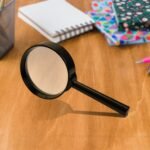 Real Glass Magnifying Lens for Reading, Breakage-Proof (50 mm)